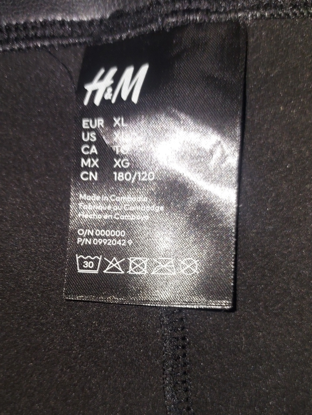 H & M Faux Leather Leggings - Picture 6 of 8